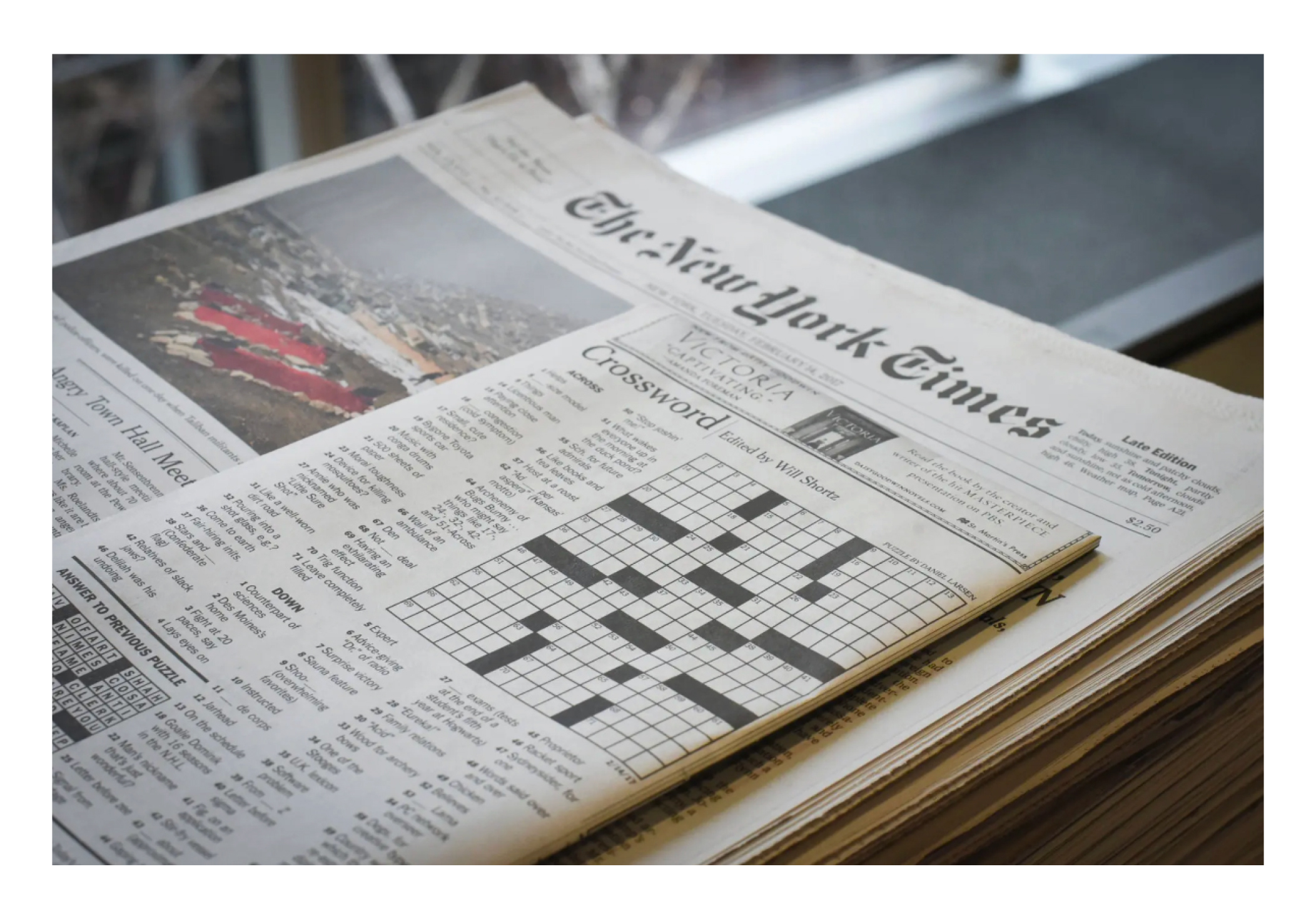 Křížovky ve světě - USA