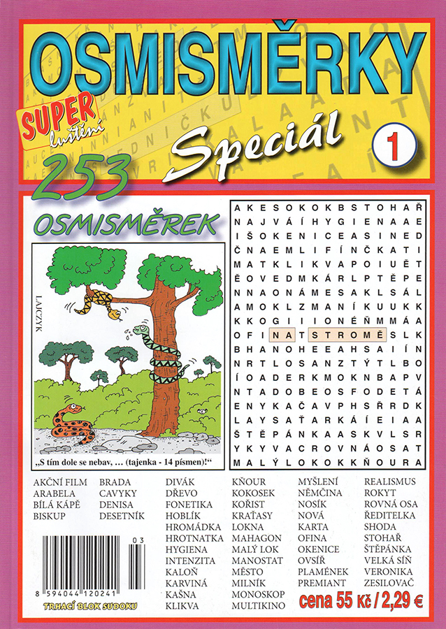 253 Osmisměrky speciál 1/19
