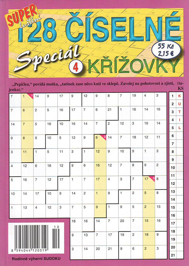 128 Číselné křížovky speciál