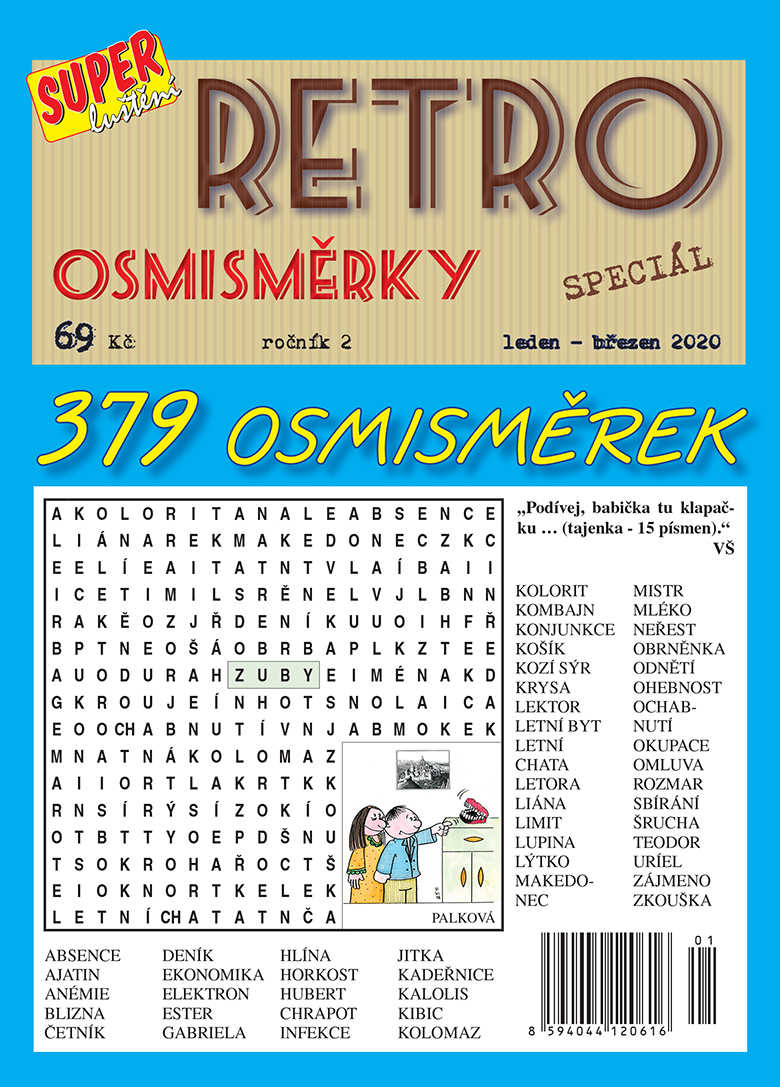 Retro osmisměrky 1/20