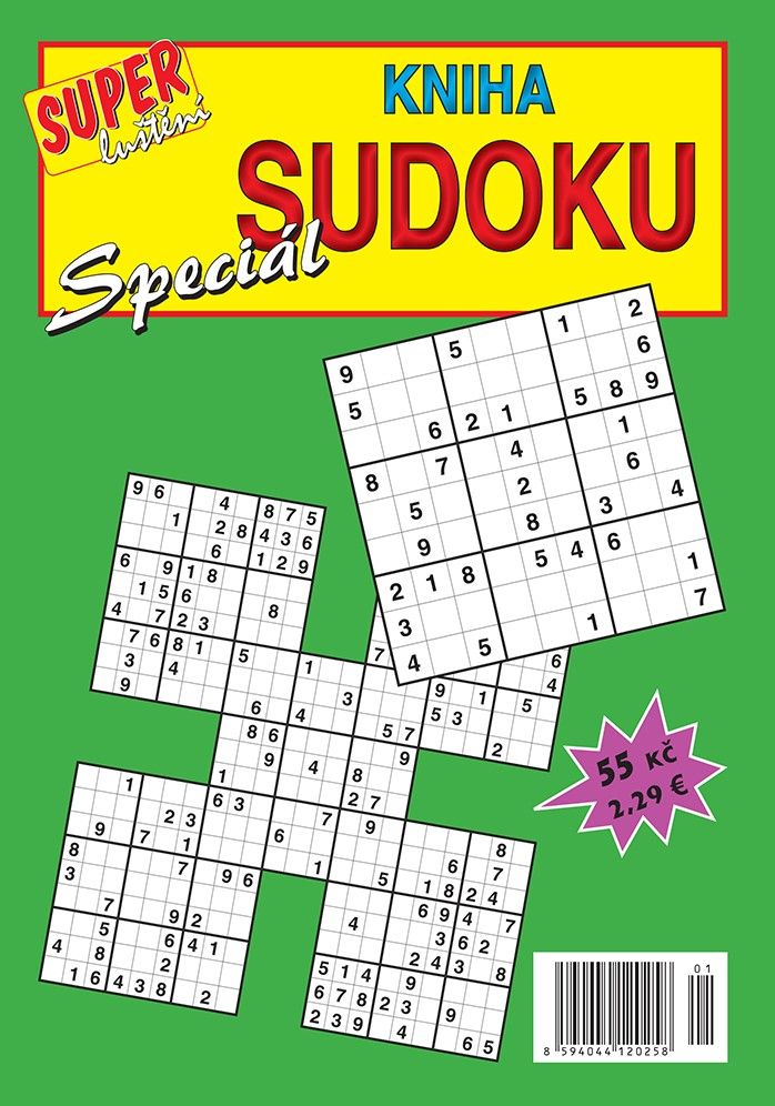 Kniha Sudoku speciál 1/20