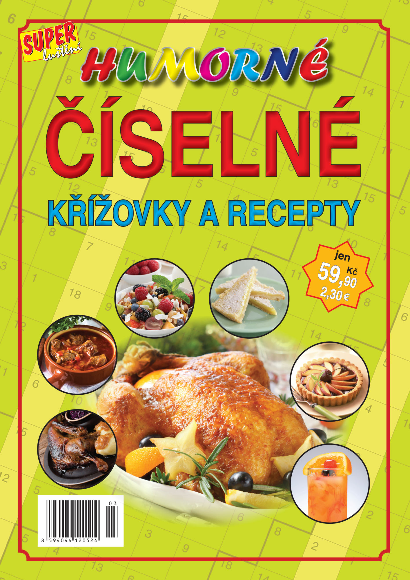 Humorné číselné křížovky 1/19