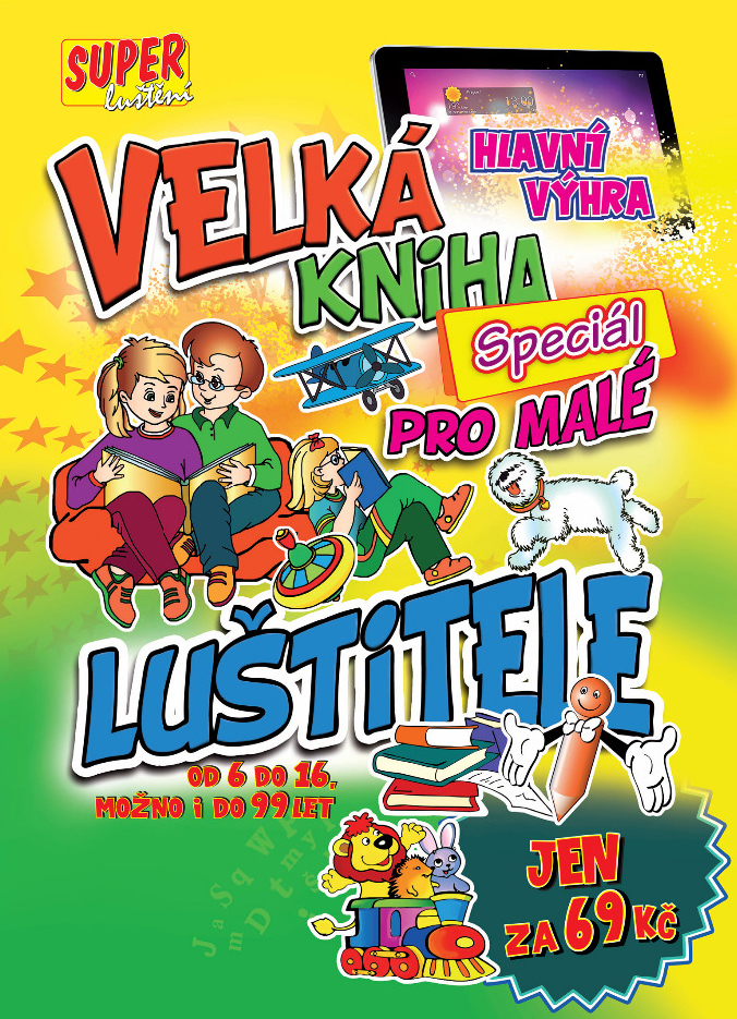 Velká kniha pro malé luštitelé speciál 2018