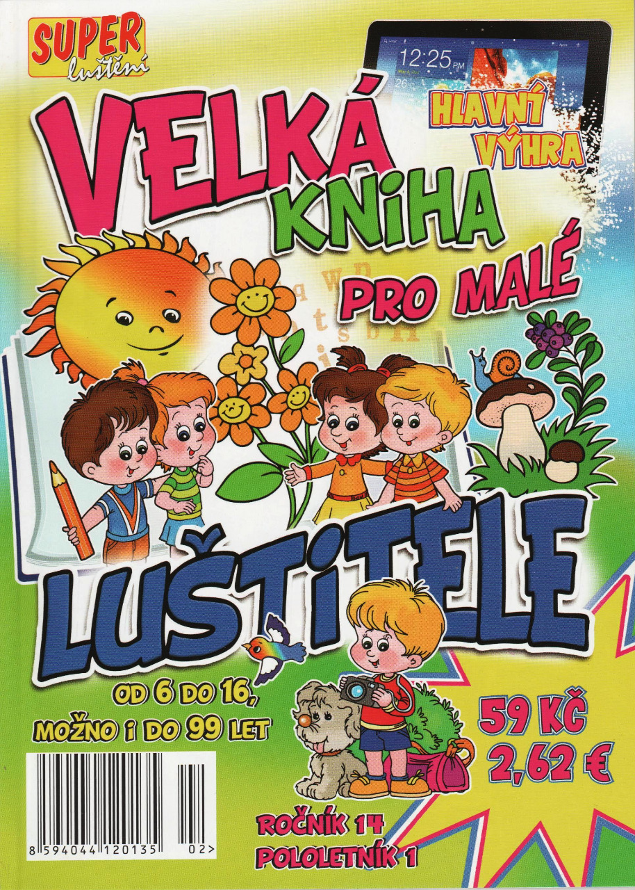Velká kniha pro malé luštitele léto 2017