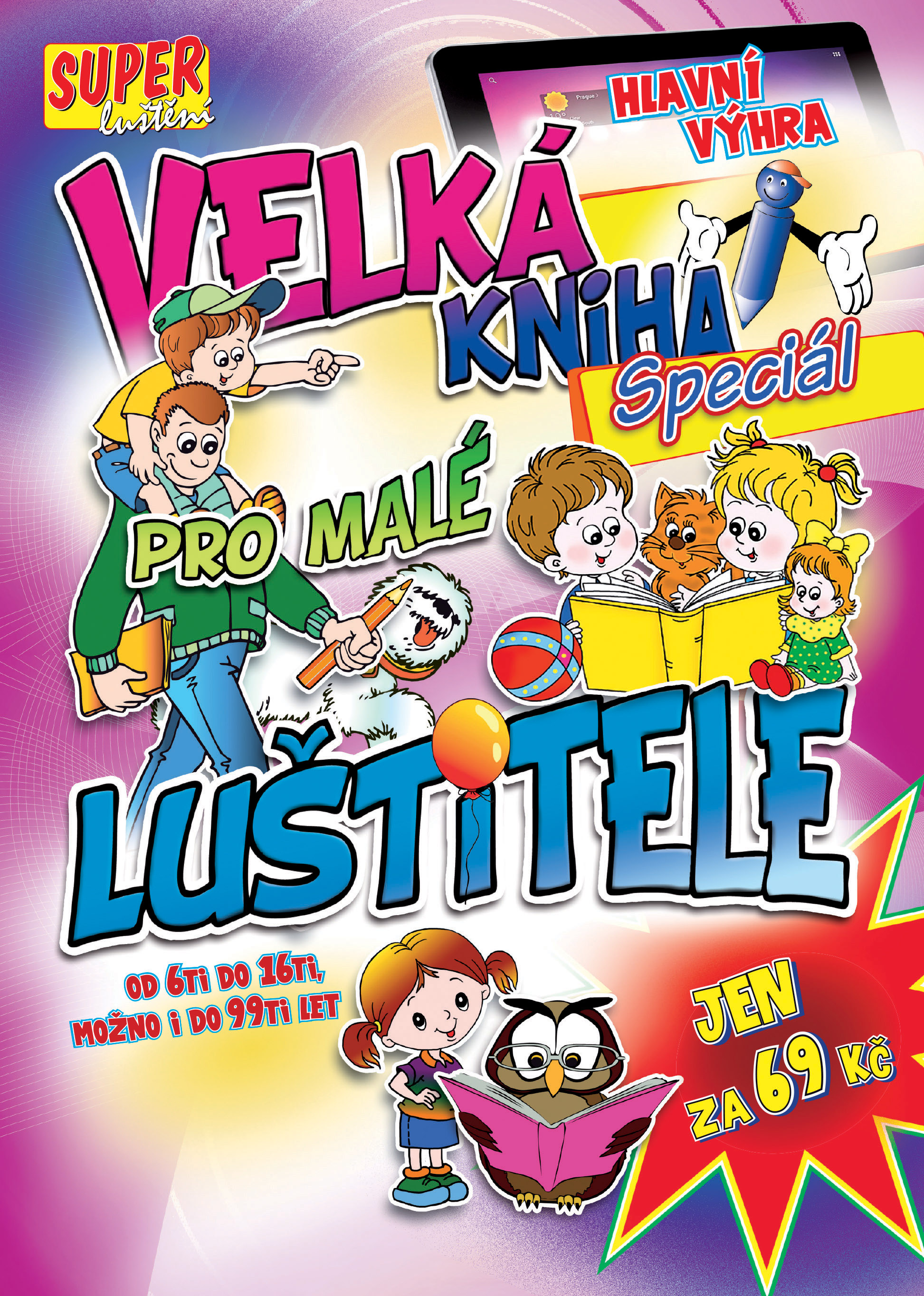 Velká kniha pro malé luštitelé speciál 2015