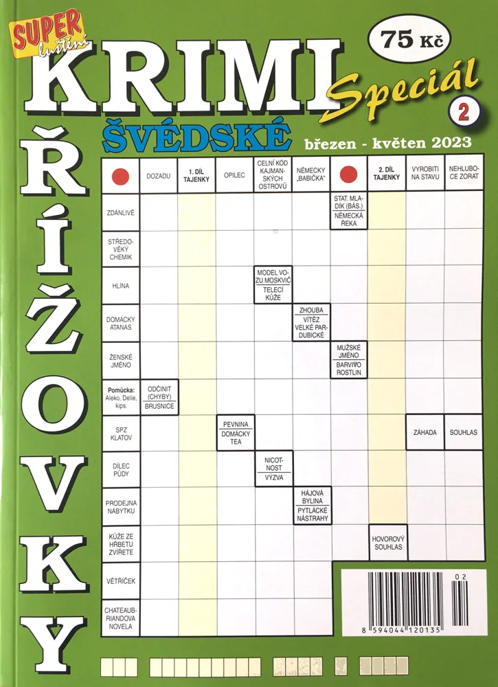 Krimi švédské křížovky 2/23