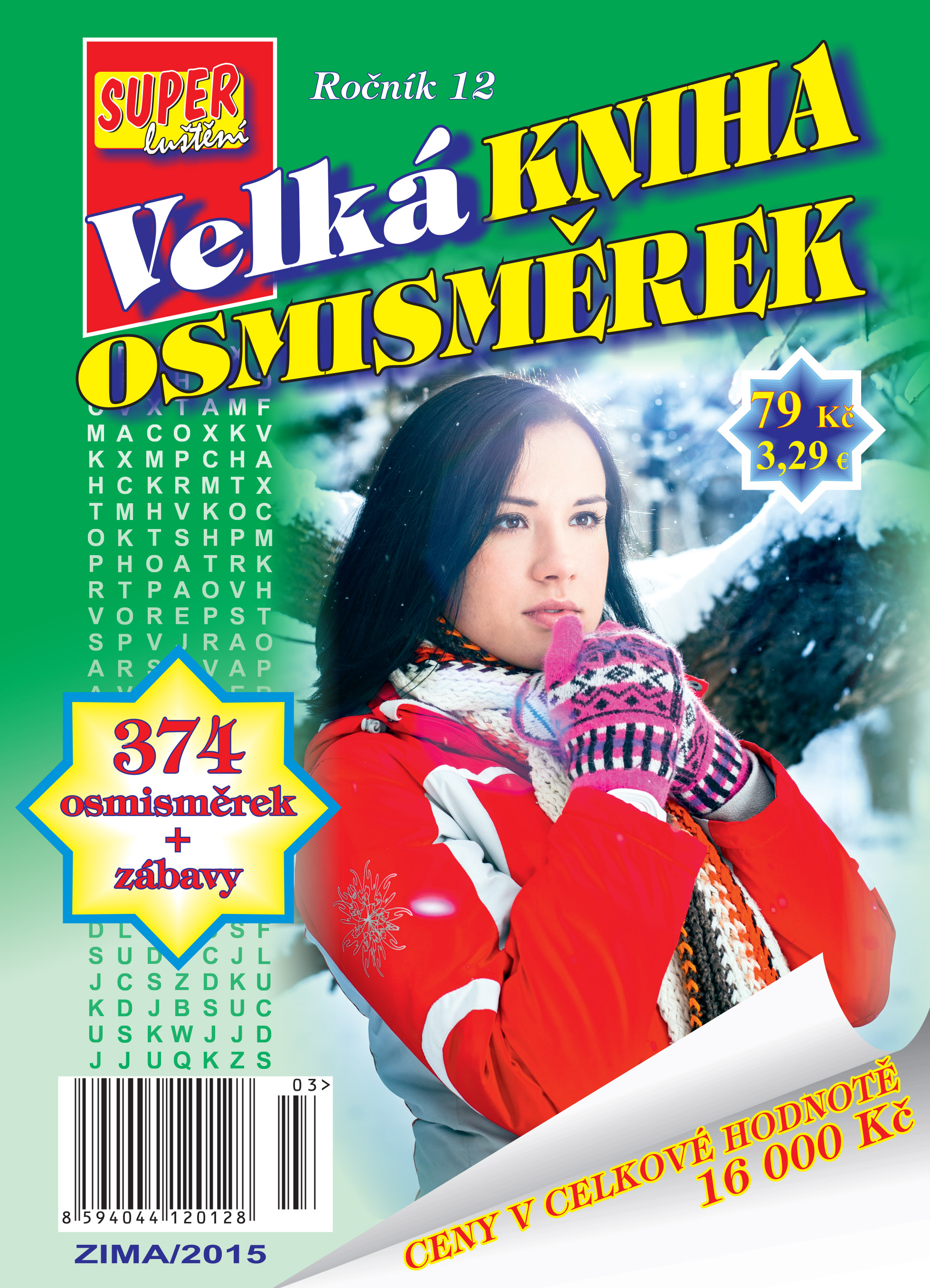 Velká kniha osmisměrek zima 2015