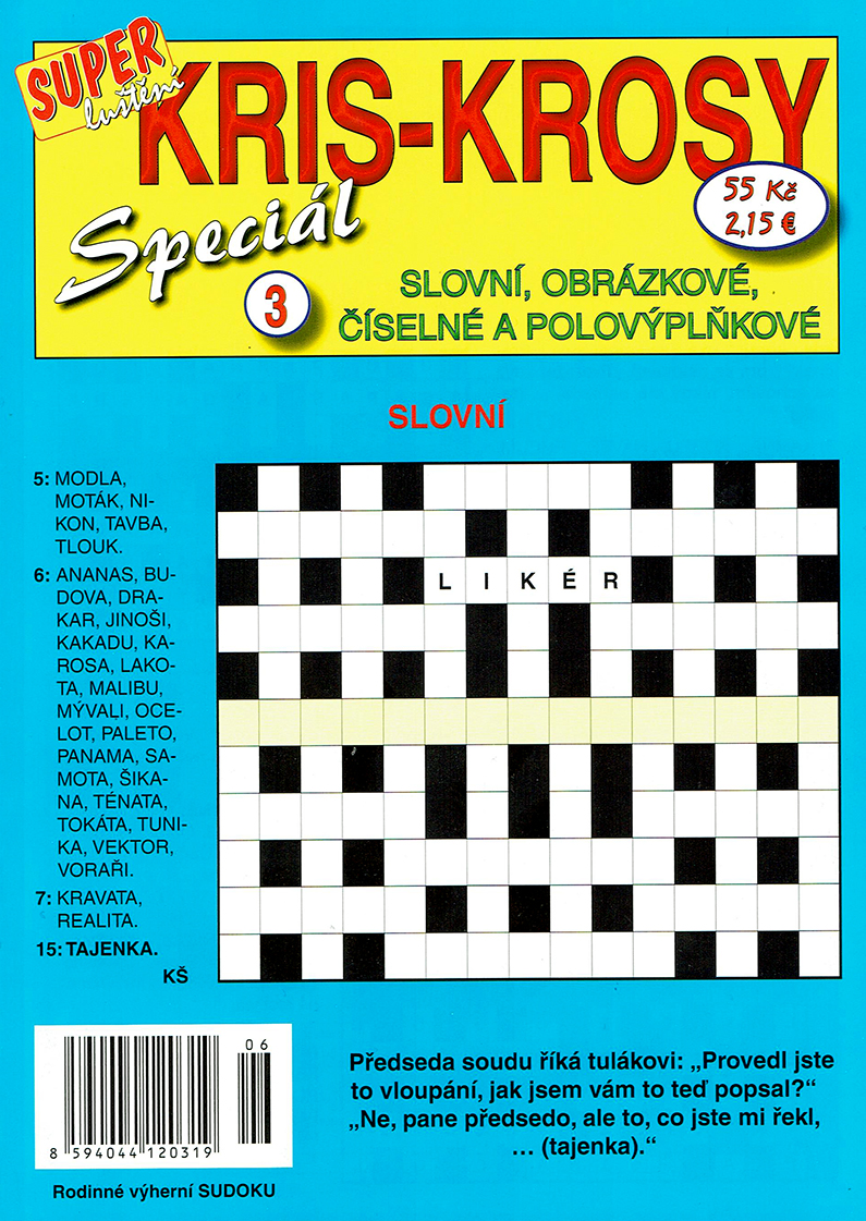 Kris krosy slovní 3/17