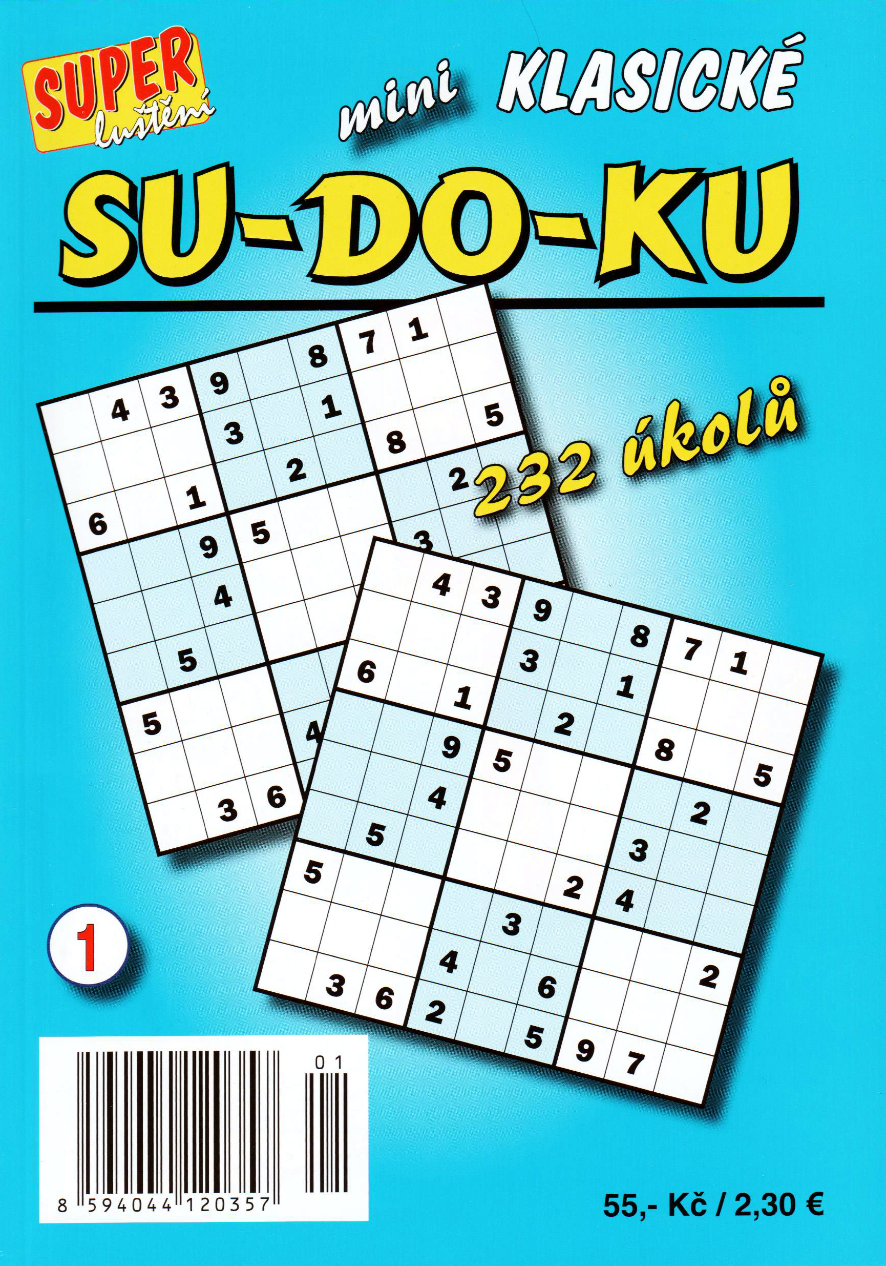 Sudoku mini klasické 1