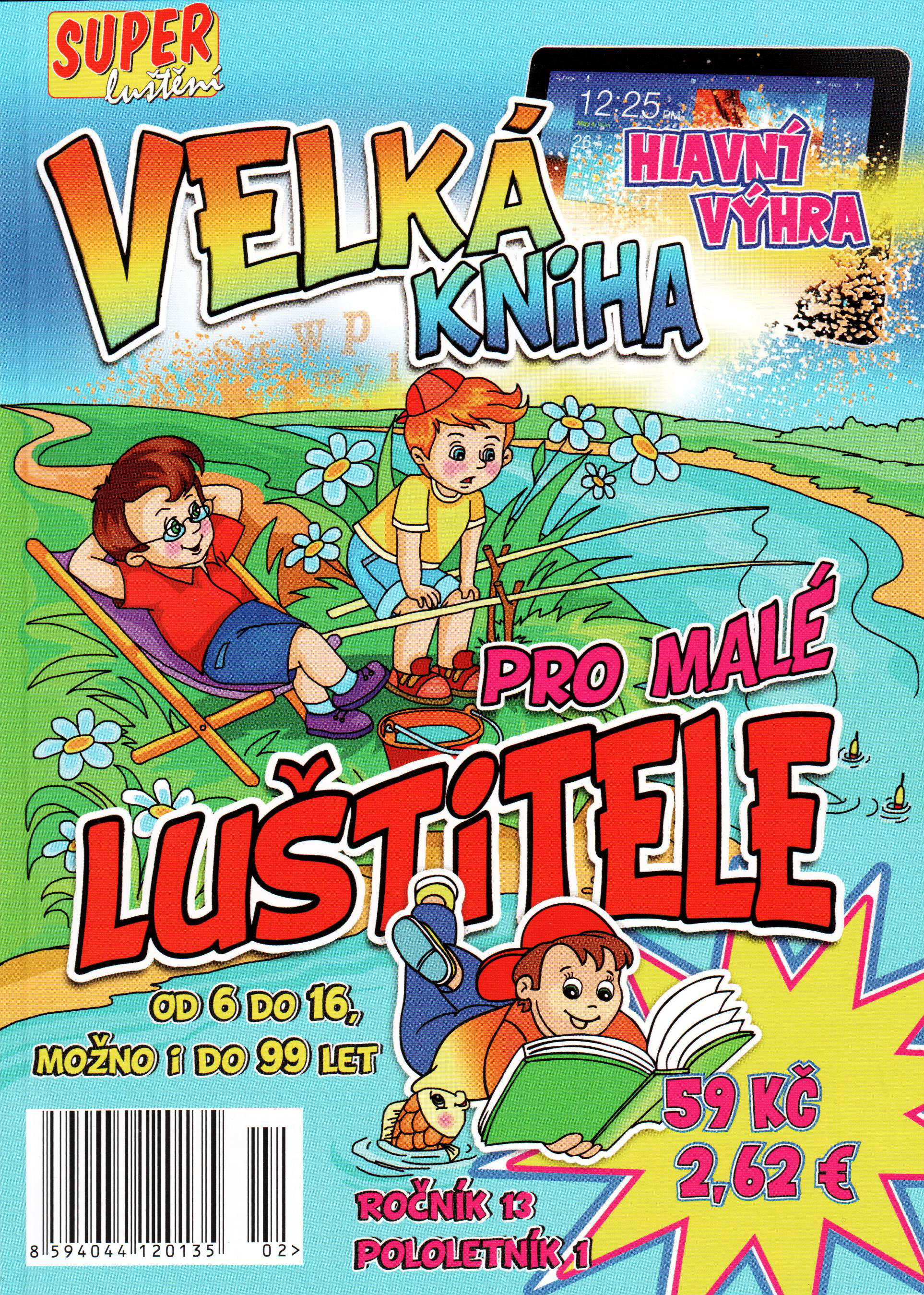 Velká kniha pro malé luštitele léto 2016