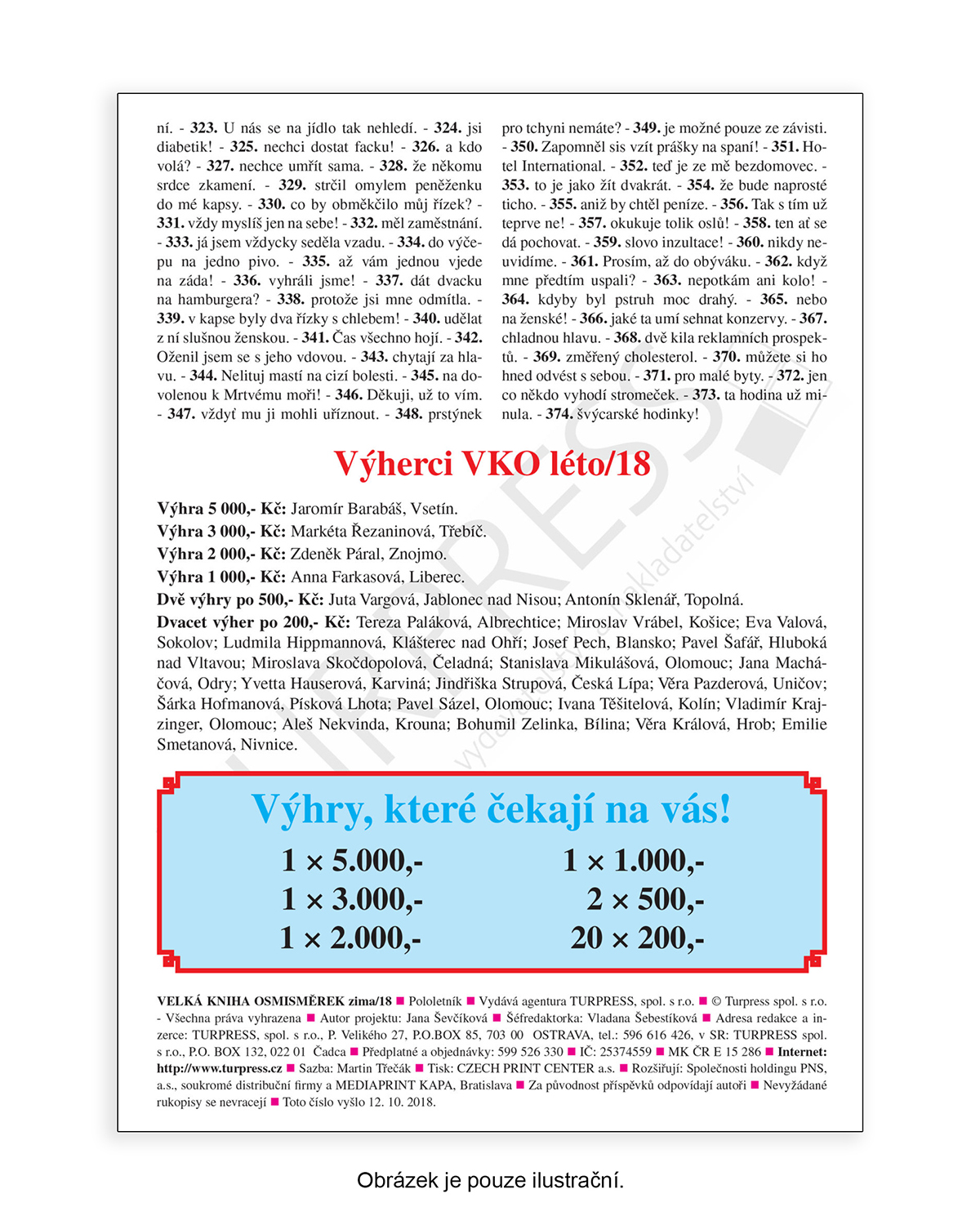 Velká kniha osmisměrek speciál 2018