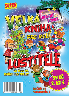 Velká kniha pro malé luštitelé zima 2018