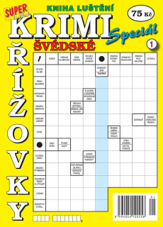 Kniha luštění Krimi švédské křížovky Speciál 1/2022