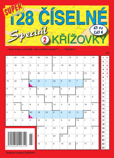 128 Číselné křížovky speciál 2/23