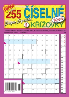 255 Číselné křížovky Super speciál 2/24