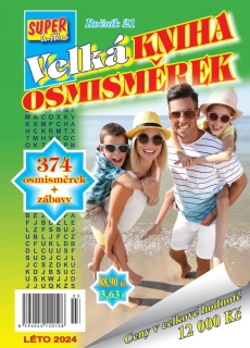 Velká kniha osmisměrek léto 2024