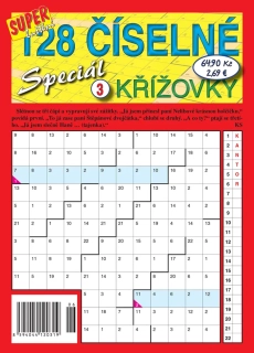 128 Číselné křížovky speciál 3/24