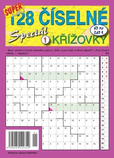 128 Číselné křížovky speciál 1/23