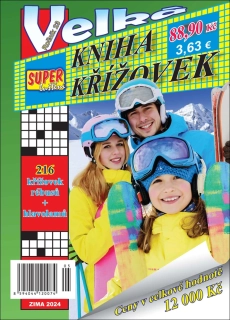Velká kniha křížovek zima 2024