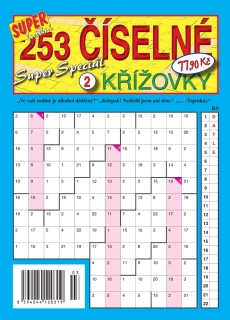 253 Číselné křížovky super speciál 2/25
