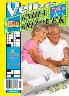 Velká kniha křížovek léto 2025