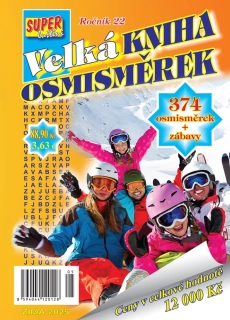 Velká kniha osmisměrek zima 2025
