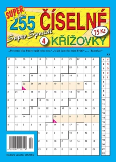 255 Číselné křížovky super speciál 4/21